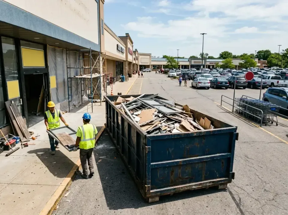 retail-store-renovation-debris-003 — frequently asked questions, Roll-off Dumpster Rentals in Buckeye, AZ